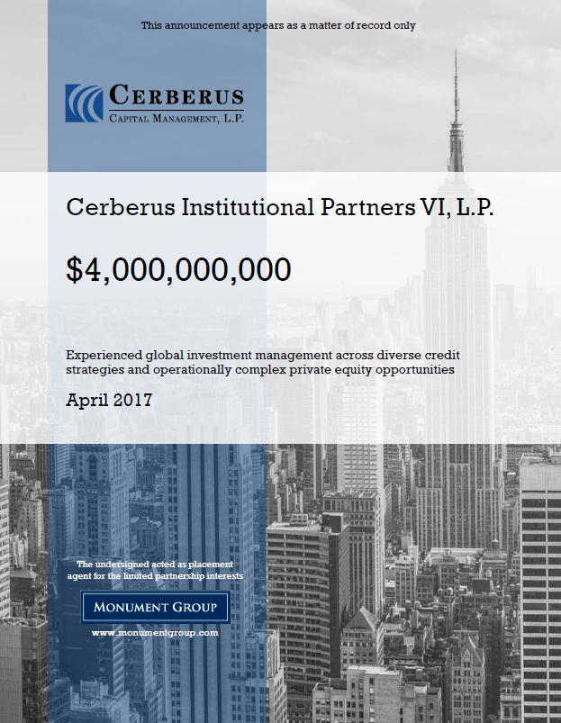 Cerberus Institutional Partners VI