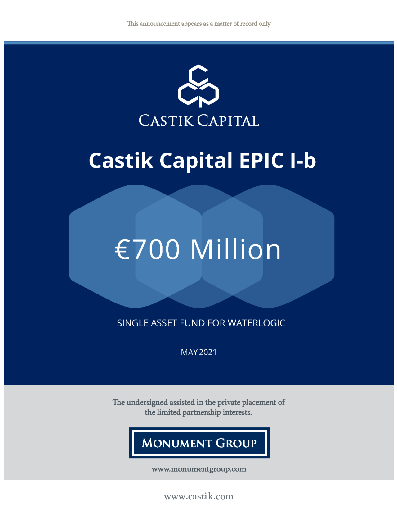Castik Capital EPIC I-b