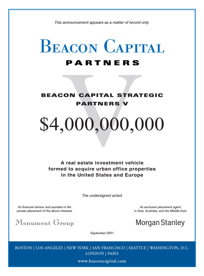 Beacon Capital Strategic Partners V