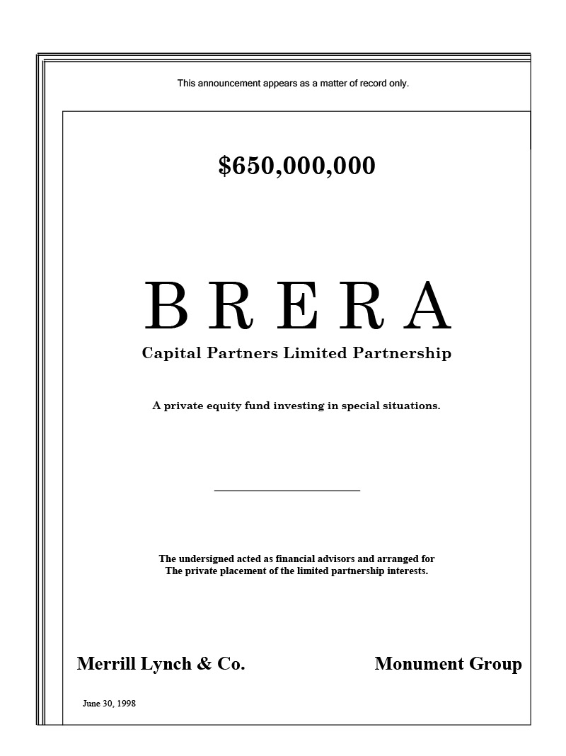 Brera Capital Partners Fund I