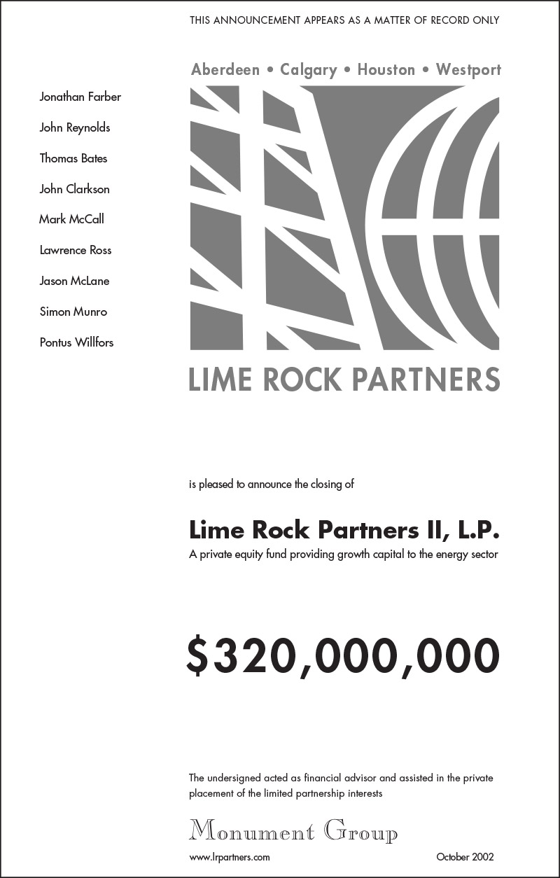 Lime Rock Partners II