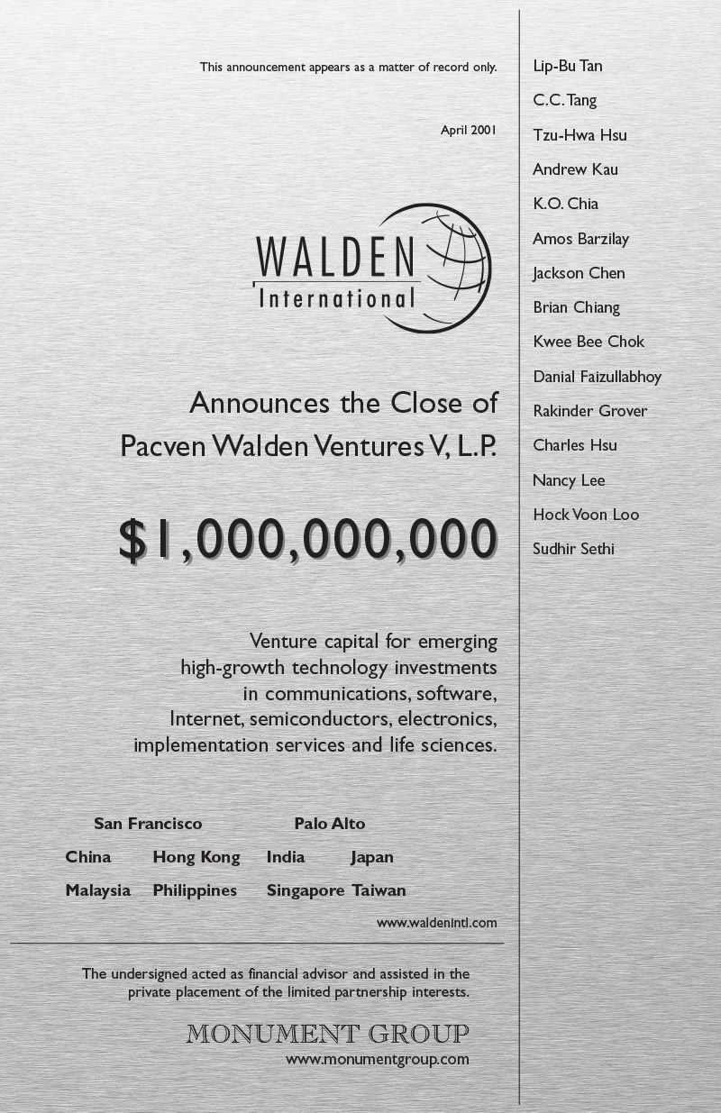 PacVen Walden Ventures V