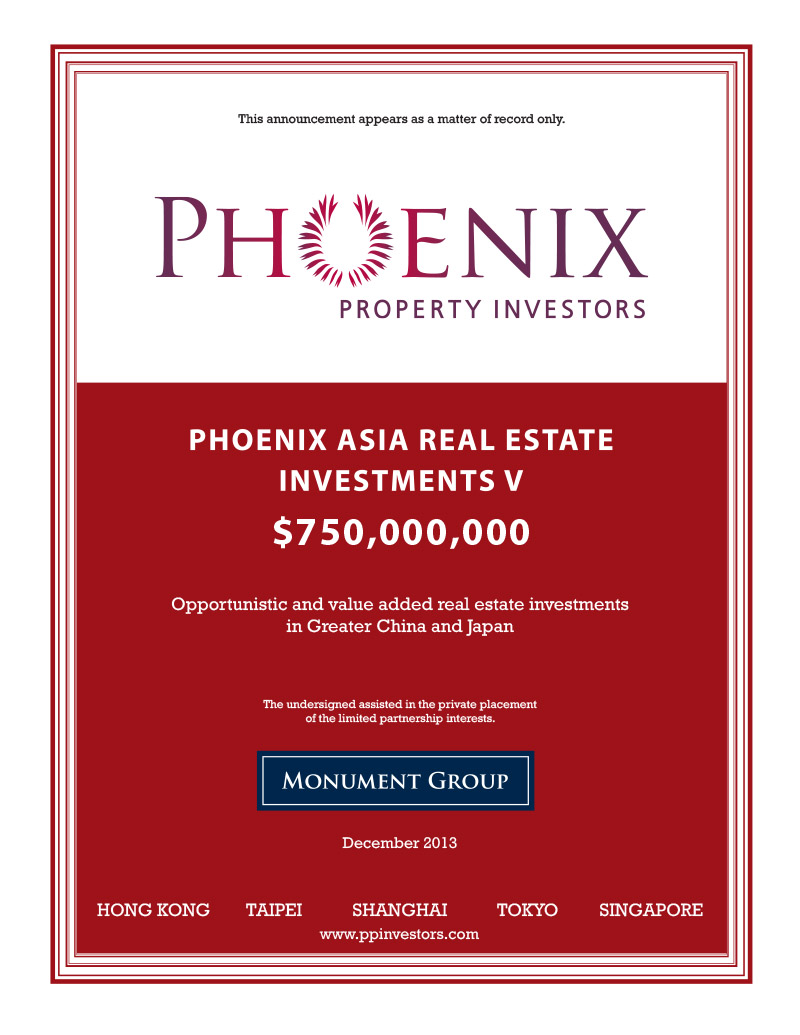 Phoenix Asia Real Estate Investments V