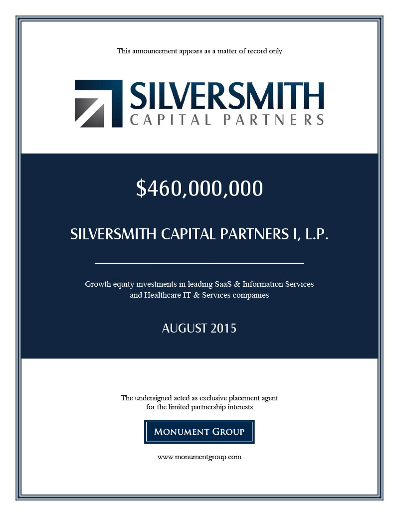 Silversmith Capital Partners I