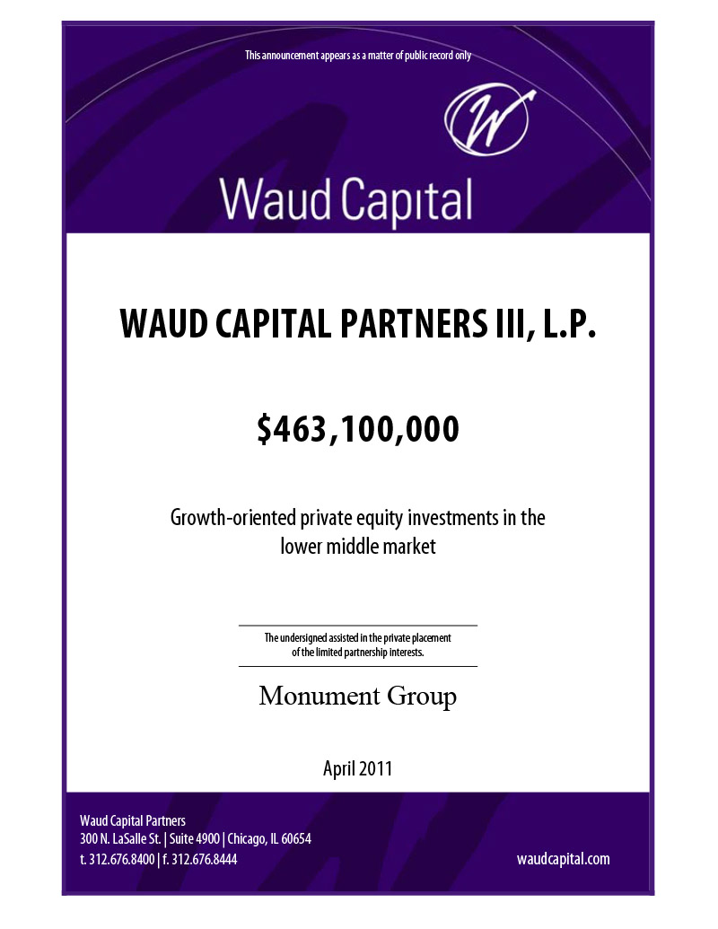 Waud Capital Partners III
